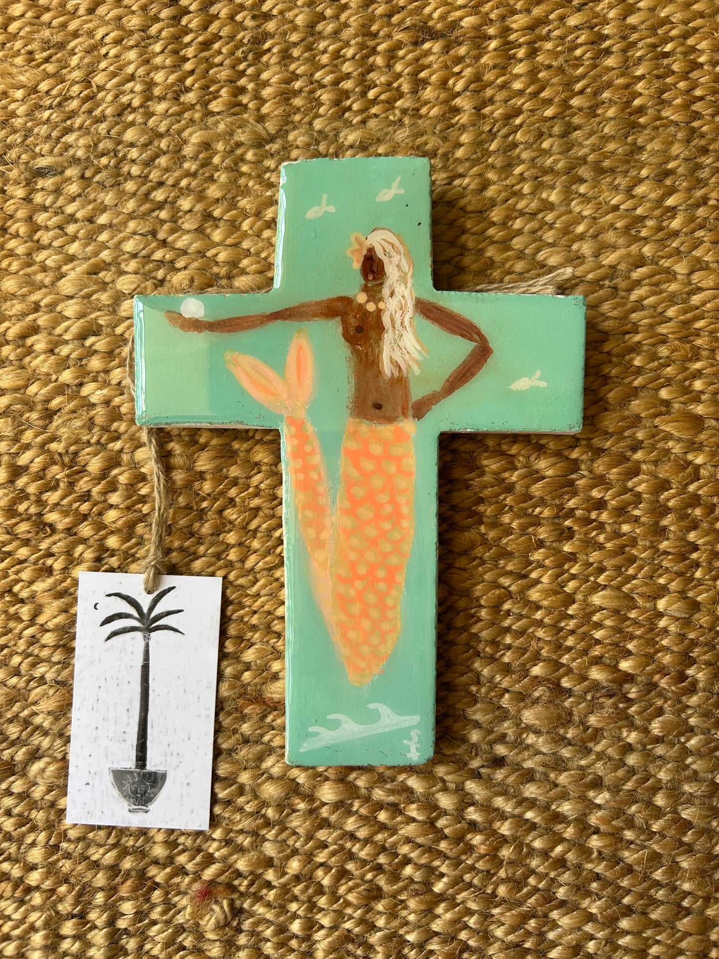 Mermaid Cross 6 - Sue Fantini Art