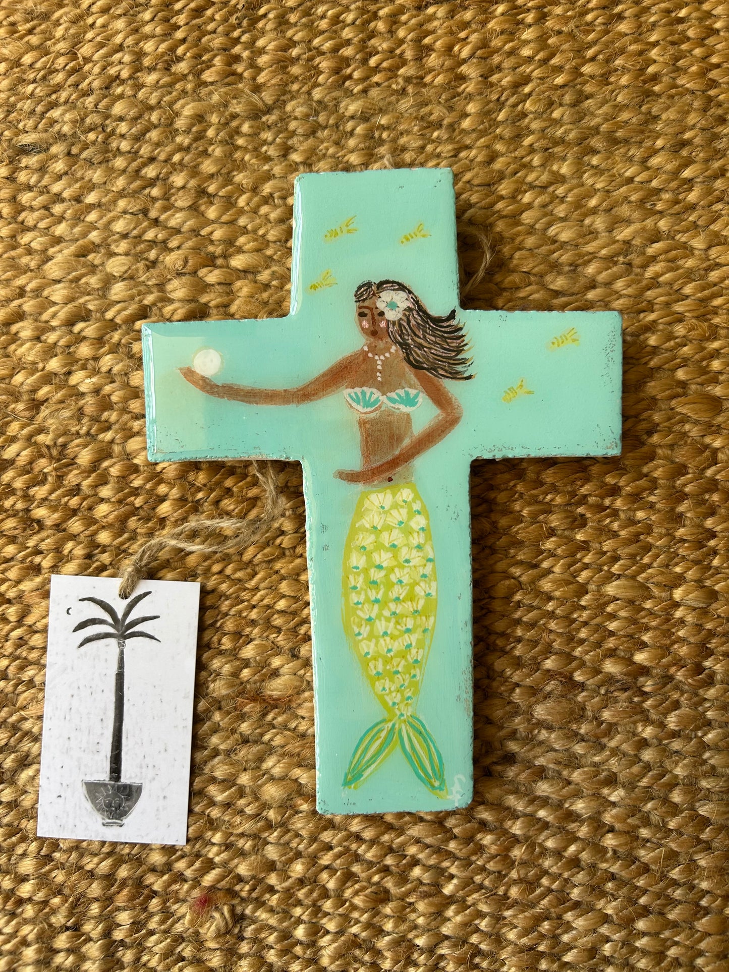 Mermaid Cross 7 - Sue Fantini Art