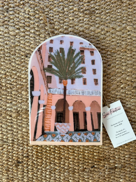 Havana arch tile - Sue Fantini Art