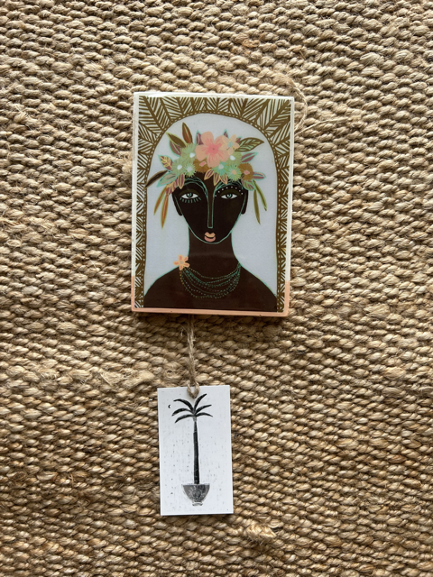 Mareva small art tile