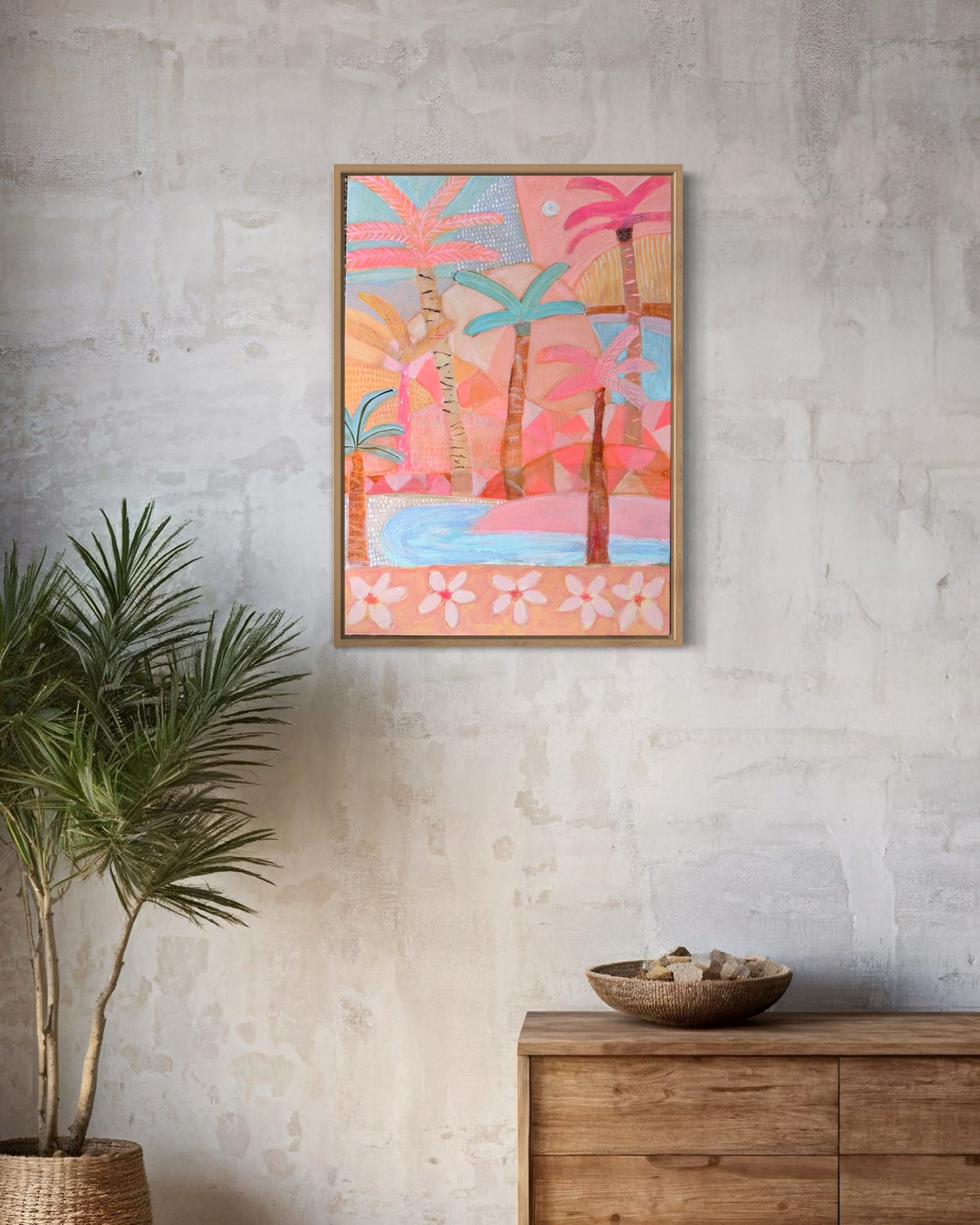 Pastel Palms