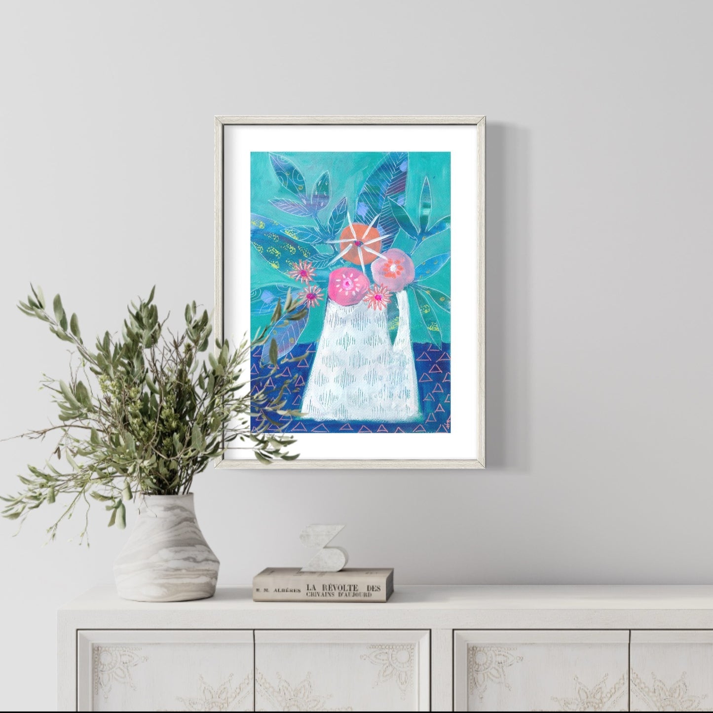 White Vase
