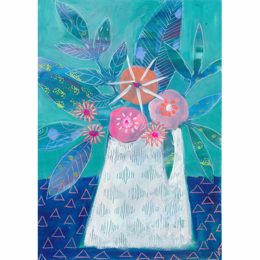 White Vase - Sue Fantini Art