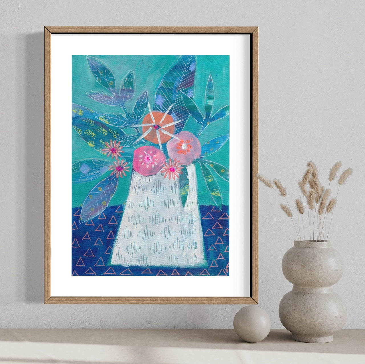 White Vase