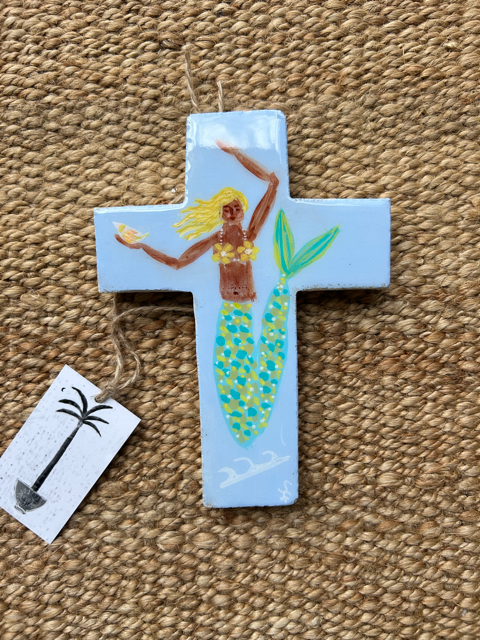 Mermaid Cross 9 - Sue Fantini Art