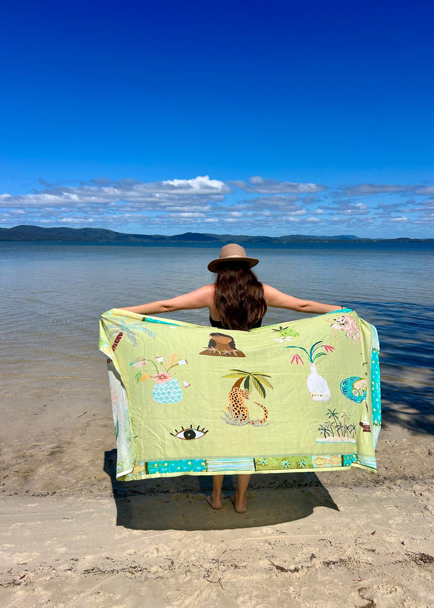 Into the Wild Sarong - wholesale pack of 3 - Sue Fantini Art