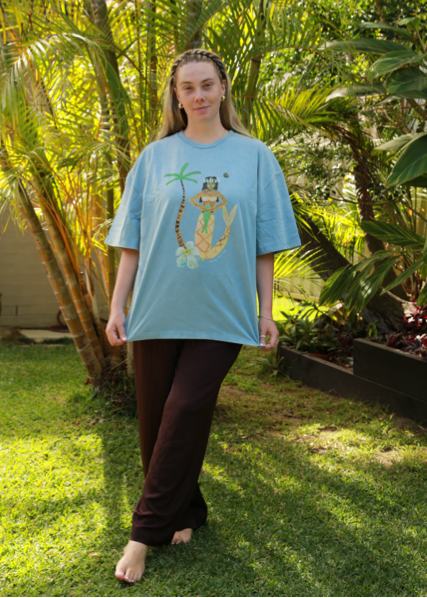 Plenty More Fish Organic Cotton Tee  (wholesale pack of 4) - Sue Fantini Art