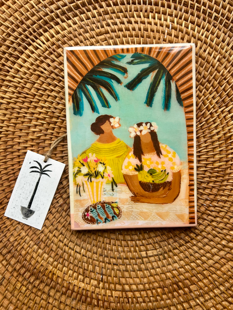 Under the Palms - Sue Fantini Art